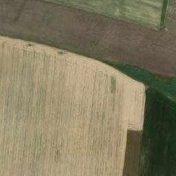 Satellite imagery of Hodušín [Opařany-Nové Dvory] church t., CZ