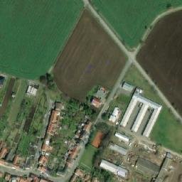 Satellite imagery of [Prostějov-Žešov] church t., CZ