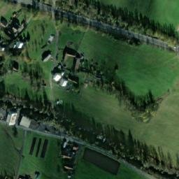 Satellite imagery of [Prostřední Bečva] church t., CZ