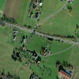 Satellite imagery of [Prostřední Bečva] church t., CZ