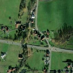 Satellite imagery of [Prostřední Bečva] church t., CZ