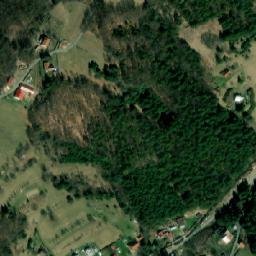 Satellite imagery of [Horní Bečva] church t., CZ