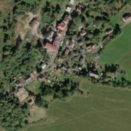 Satellite imagery of [Nemanice] church t., CZ