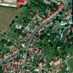 Satellite imagery of [Klenčí pod Čerchovem] church t., CZ