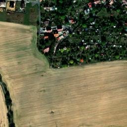 Satellite imagery of Chodský hrad [Domažlice] burg outlook t., CZ