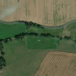 Satellite imagery of [Předslav-Němčice] cemetery chapel sanctus t., CZ