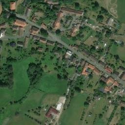 Satellite imagery of [Předslav-Němčice] church t., CZ