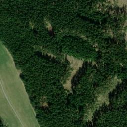 Satellite imagery of Vlčí skála [Vysočany], CZ