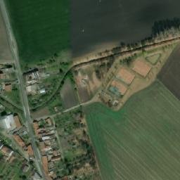 Satellite imagery of [Čehovice] church t., CZ