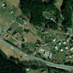 Satellite imagery of [Horní Bečva] church t., CZ