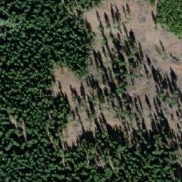 Satellite imagery of Mount D'Arcy, CA