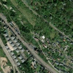 Satellite imagery of Rouen, from Mont Ste. Catherine, FR