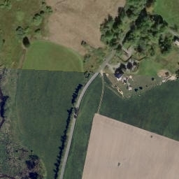 Satellite imagery of [Nemanice] church t., CZ
