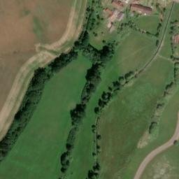 Satellite imagery of [Poleň] church t., CZ