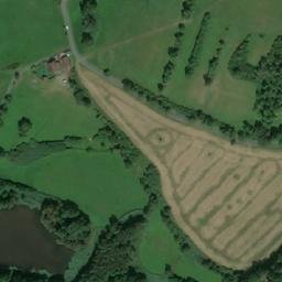 Satellite imagery of [Předslav-Němčice] church t., CZ