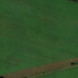 Satellite imagery of Hodušín [Opařany-Nové Dvory] church t., CZ