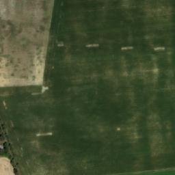 Satellite imagery of Hodušín [Opařany-Nové Dvory] church t., CZ