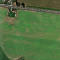 Satellite imagery of [Drhovice] former barracks chimney, CZ