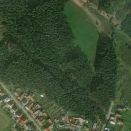 Satellite imagery of [Bory-Horní Bory] church t., CZ