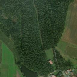 Satellite imagery of [Bory-Horní Bory] church t., CZ