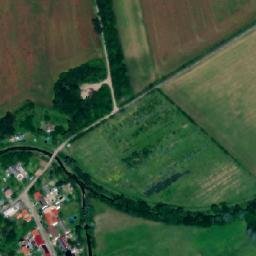Satellite imagery of Dřevohostice] castle t., CZ