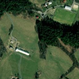 Satellite imagery of [Horní Bečva] church t., CZ