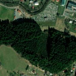 Satellite imagery of [Horní Bečva] church t., CZ