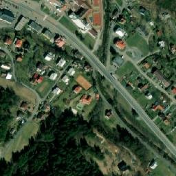 Satellite imagery of [Horní Bečva] church t., CZ