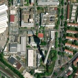 Satellite imagery of Fernmeldeturm Nürnberg, DE