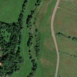 Satellite imagery of [Poleň] church t., CZ