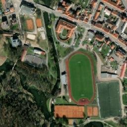 Satellite imagery of [Blatná] castle t., CZ