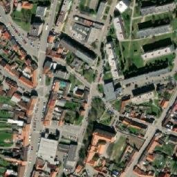 Satellite imagery of [Blatná] castle t., CZ