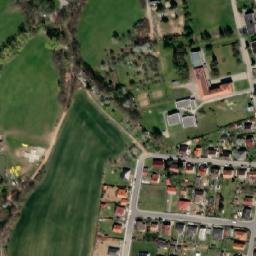 Satellite imagery of [Mirotice] church t., CZ