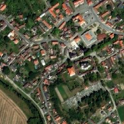 Satellite imagery of [Sepekov] church t., CZ