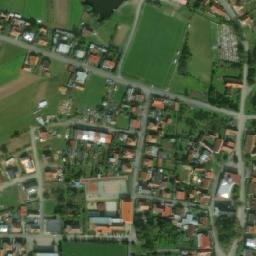 Satellite imagery of [Bory-Horní Bory] church t., CZ