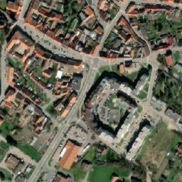 Satellite imagery of [Blatná] castle t., CZ
