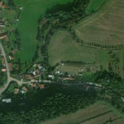 Satellite imagery of [Bory-Horní Bory] church t., CZ