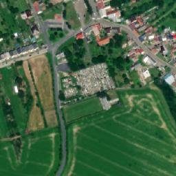 Satellite imagery of [Dřevohostice] belfry, CZ