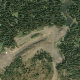 Satellite imagery of Treasure Mountain, CA