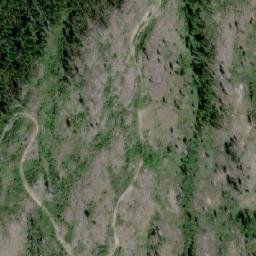 Satellite imagery of Crystal Mountain, CA