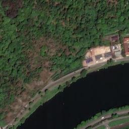 Satellite imagery of Villa Charlottenberg. Home of Christian Carl Josias von Bunsen (1791–1860), DE