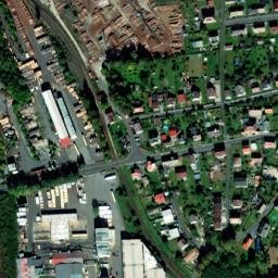 Satellite imagery of [Trhanov] church t., CZ