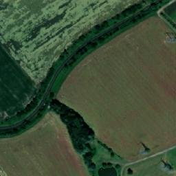 Satellite imagery of [Beňov] church t., CZ
