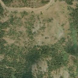 Satellite imagery of Treasure Mountain, CA