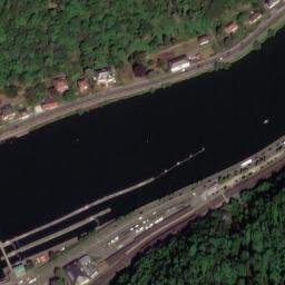 Satellite imagery of Villa Charlottenberg. Home of Christian Carl Josias von Bunsen (1791–1860), DE