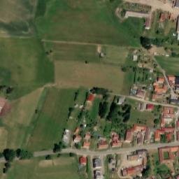 Satellite imagery of [Nová Cerekev] church t., CZ