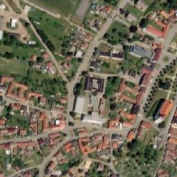 Satellite imagery of [Nová Cerekev] church t., CZ