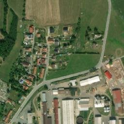 Satellite imagery of [Netín] church t., CZ