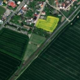 Satellite imagery of [Bochoř] church t., CZ