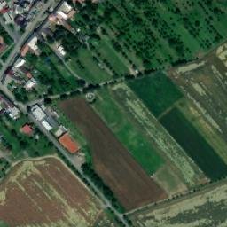 Satellite imagery of [Beňov] church t., CZ